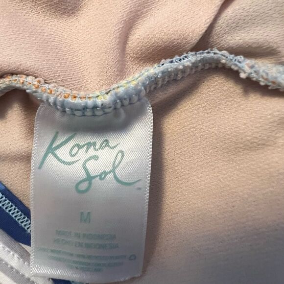 Kona Sol Kids One Piece with Leaf Design - Picture 2 of 3